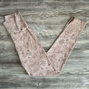 Aerie “Play” Real Me Paisley Leggings